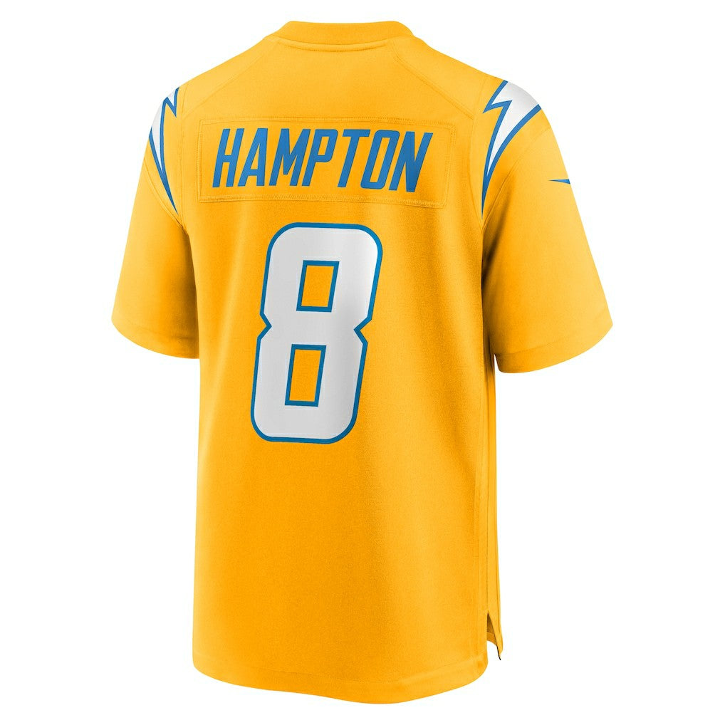 Omarion Hampton Los Angeles Chargers Alternate Charger Power Game Player Jersey Gold | Nike for Sale