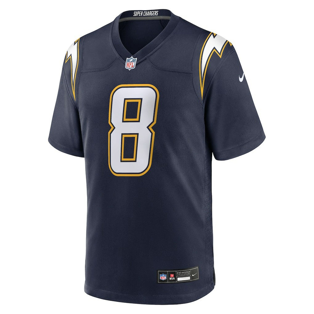 Omarion Hampton Los Angeles Chargers Alternate Super Chargers Game Player Jersey Navy | Nike for Sale