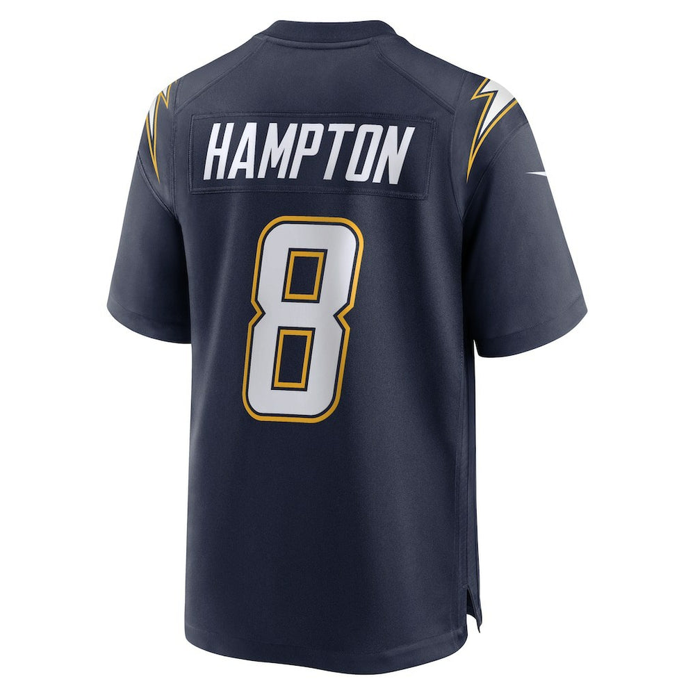 Omarion Hampton Los Angeles Chargers Alternate Super Chargers Game Player Jersey Navy | Nike for Sale