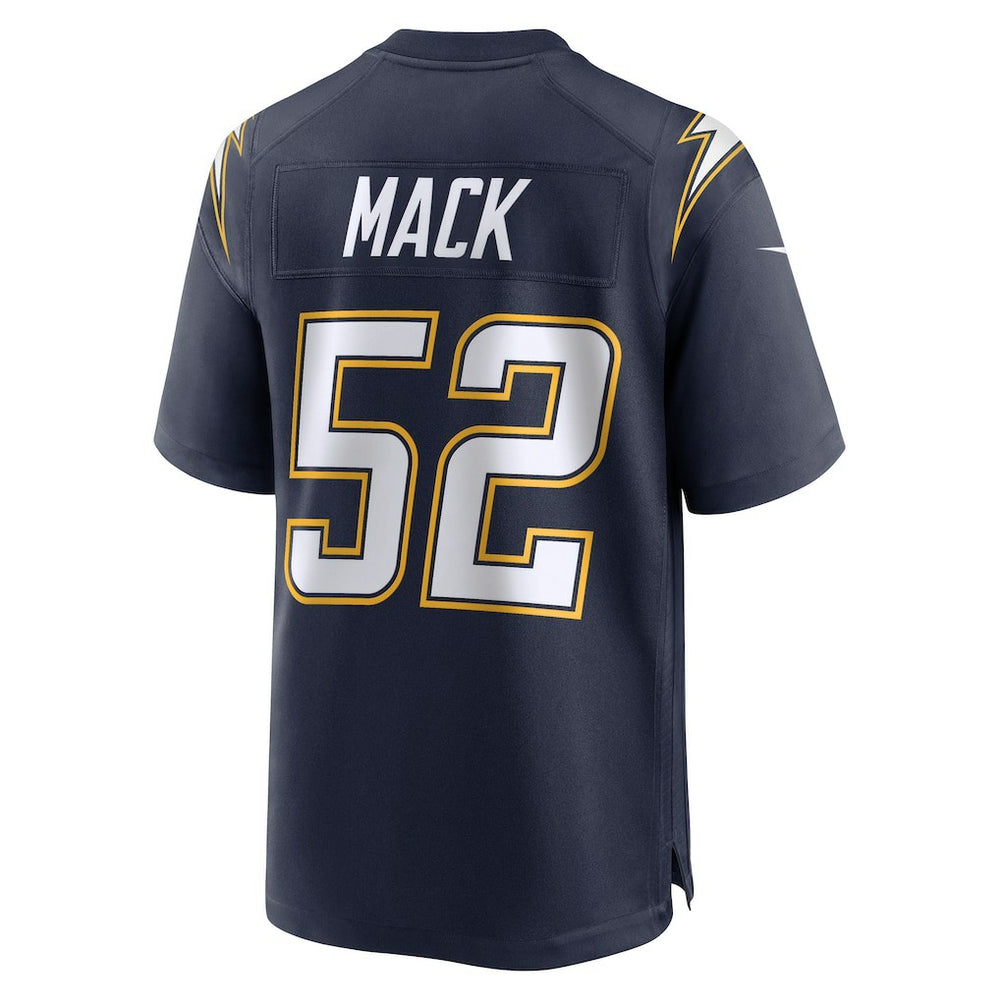 Khalil Mack Los Angeles Chargers Alternate Super Chargers Game Player Jersey Navy | Nike for Sale
