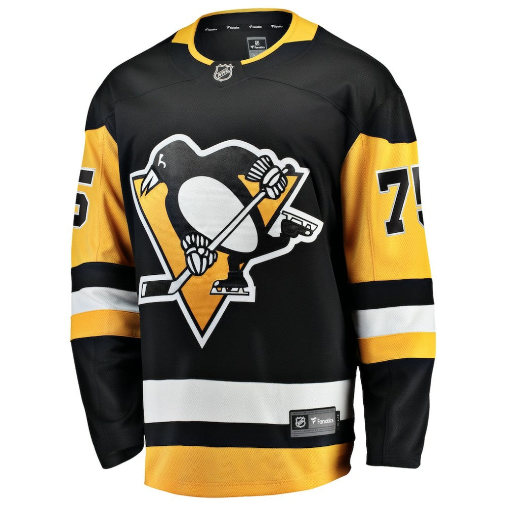 Connor Clifton Pittsburgh Penguins Fanatics Home Breakaway Jersey - Black - NHL