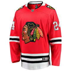 Sam Lafferty Chicago Blackhawks Fanatics Home Breakaway Jersey - Red - NHL