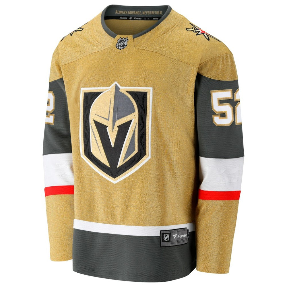 Dylan Coghlan Vegas Golden Knights Fanatics Home Breakaway Jersey - Gold - NHL