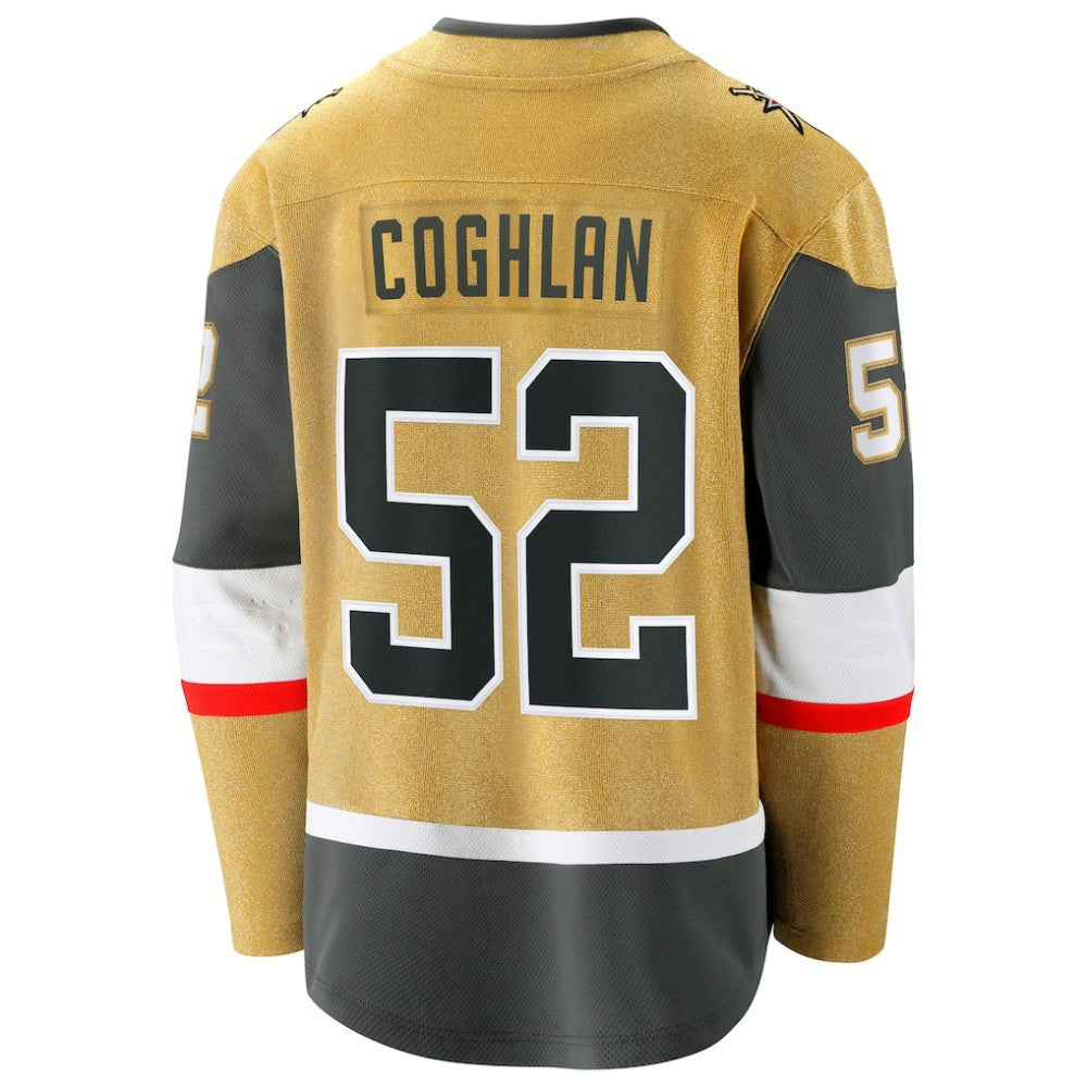 Dylan Coghlan Vegas Golden Knights Fanatics Home Breakaway Jersey - Gold - NHL