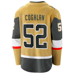 Dylan Coghlan Vegas Golden Knights Fanatics Home Breakaway Jersey - Gold - NHL