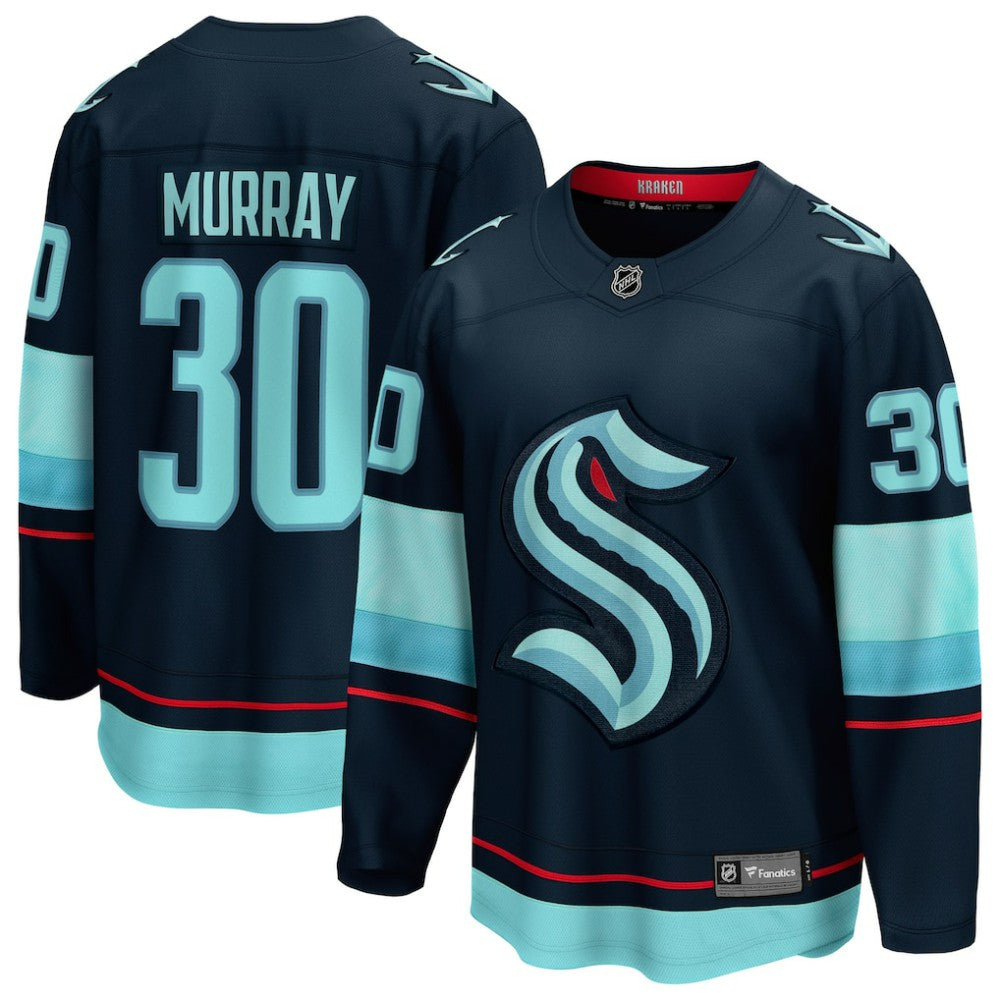 Matt Murray Seattle Kraken Fanatics Home Breakaway Jersey - Deep Sea Blue - NHL
