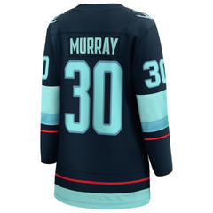 Matt Murray Seattle Kraken Fanatics Women's Home Breakaway Jersey - Deep Sea Blue - NHL