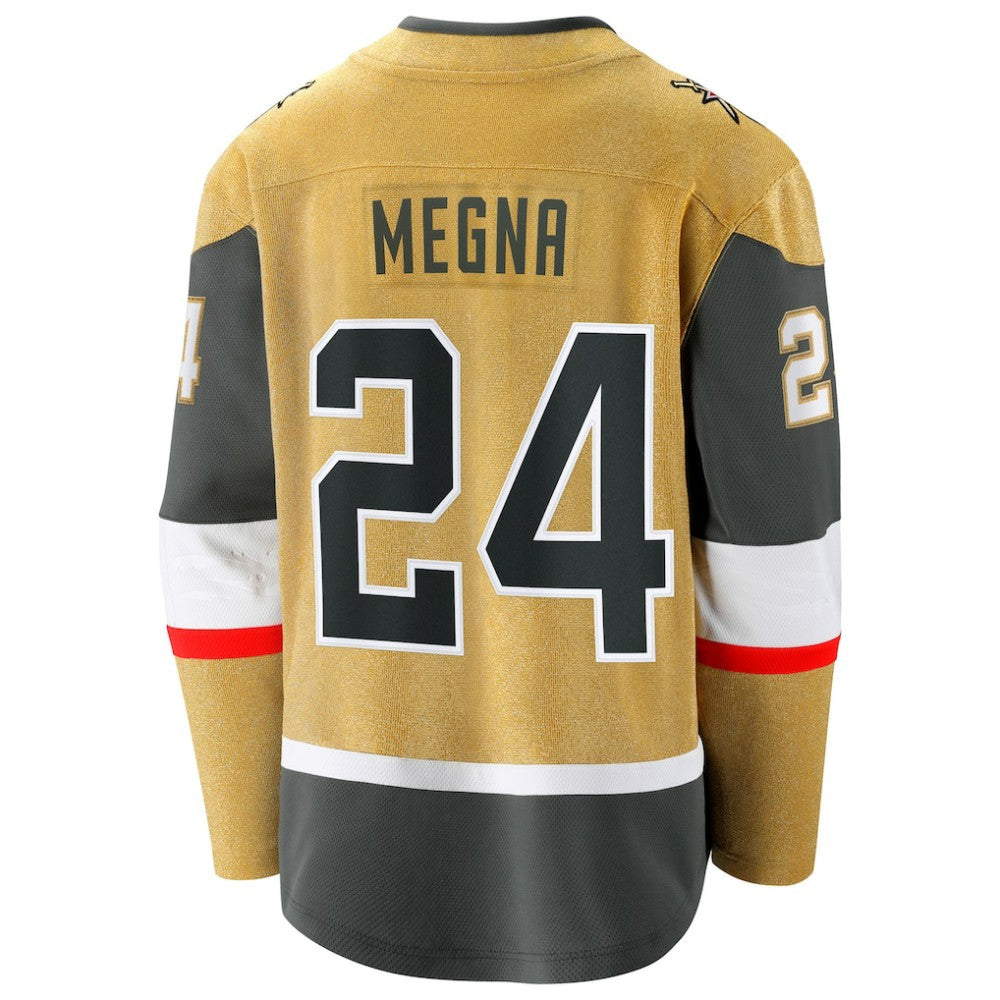 Jaycob Megna Vegas Golden Knights Fanatics Home Breakaway Jersey - Gold - NHL