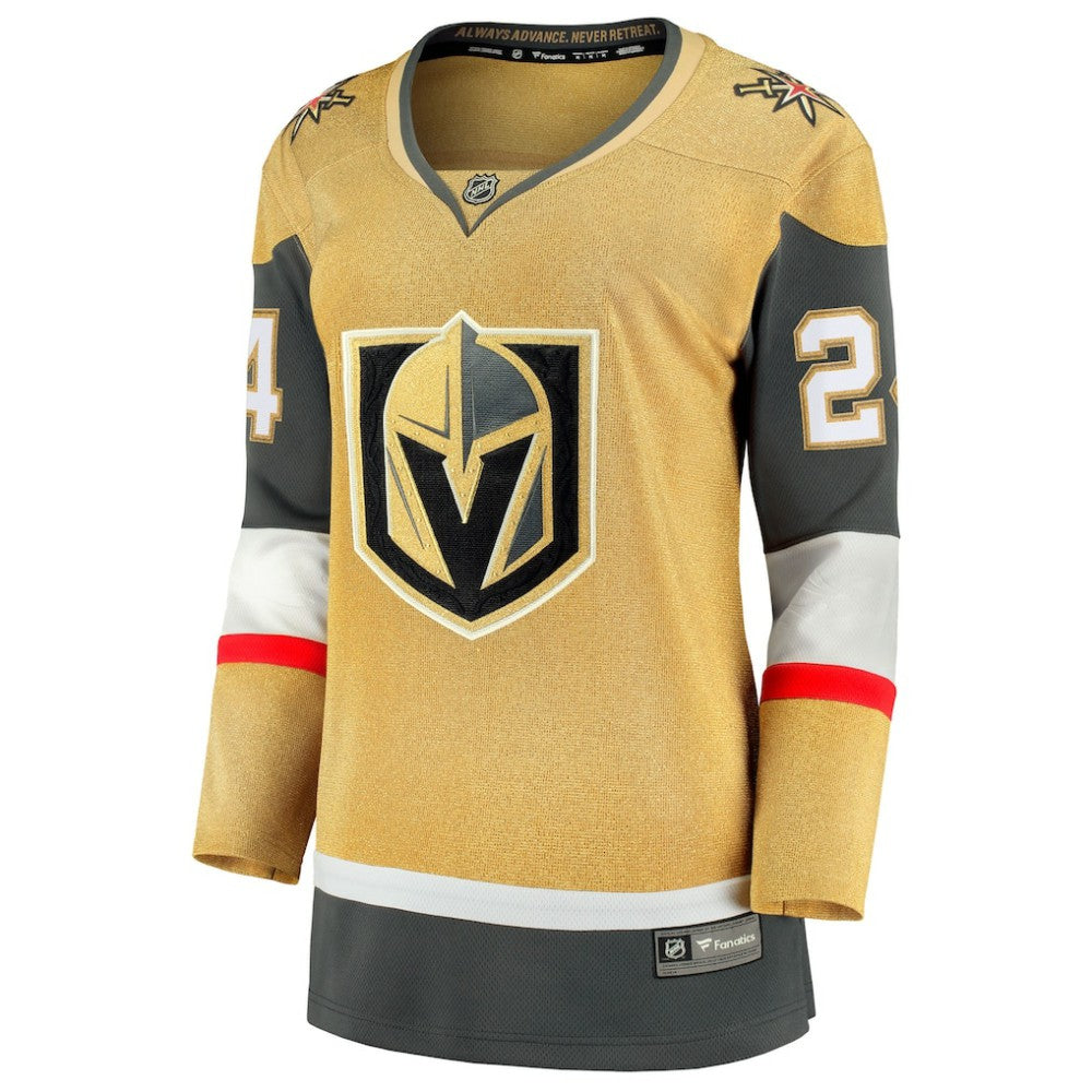 Jaycob Megna Vegas Golden Knights Fanatics Women's Home Breakaway Jersey - Gold - NHL