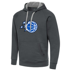 Orlando Magic Antigua New Logo Victory Pullover Hoodie Charcoal - NBA