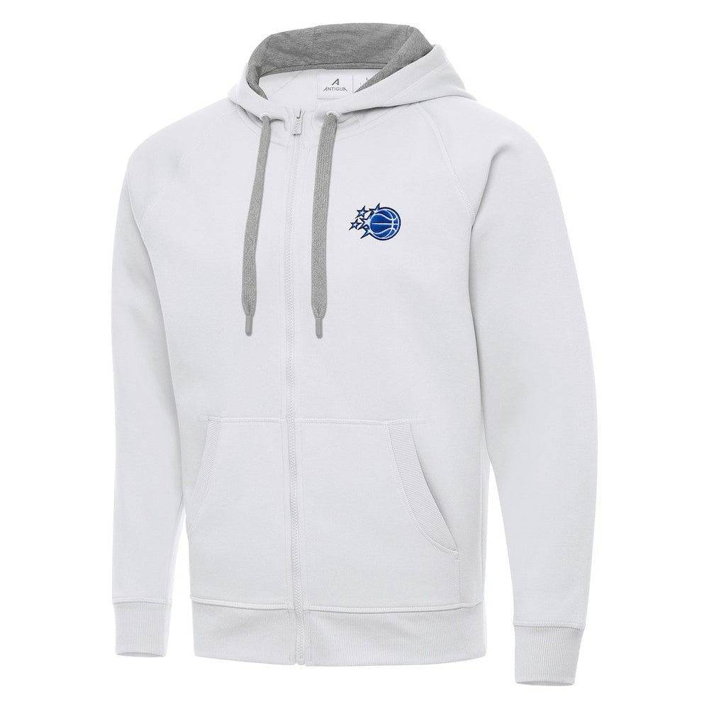 Orlando Magic Antigua New Logo Victory Full-Zip Hooded Sweatshirt White - NBA