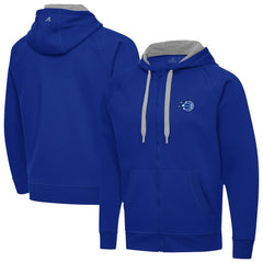 Orlando Magic Antigua New Logo Victory Full-Zip Hooded Sweatshirt Royal - NBA