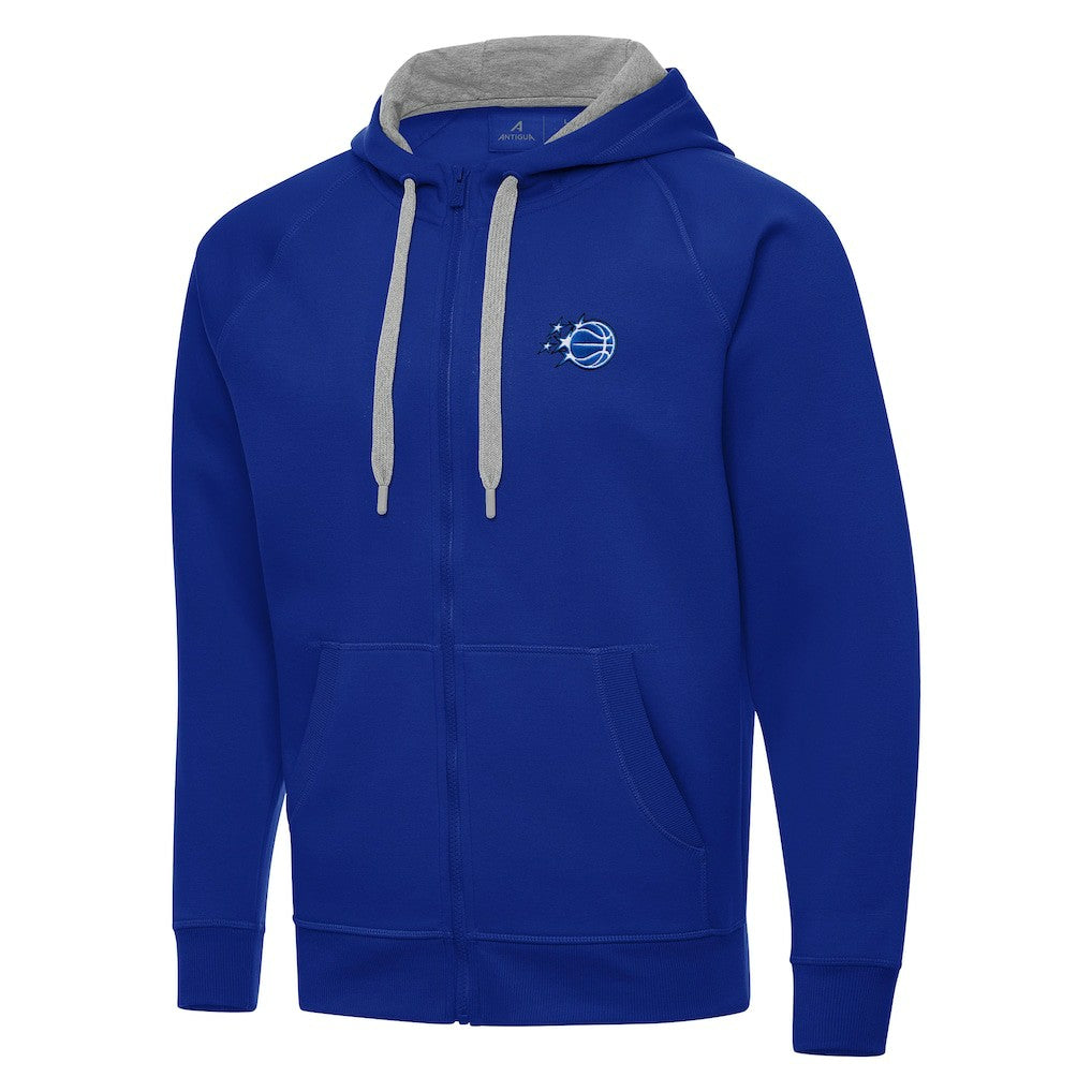Orlando Magic Antigua New Logo Victory Full-Zip Hooded Sweatshirt Royal - NBA
