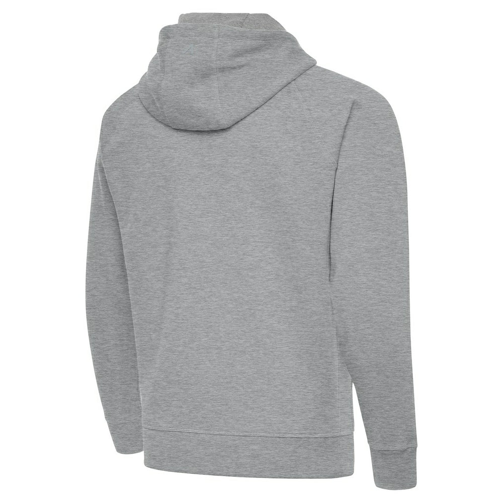Orlando Magic Antigua New Logo Victory Full-Zip Hooded Sweatshirt Heather Gray - NBA