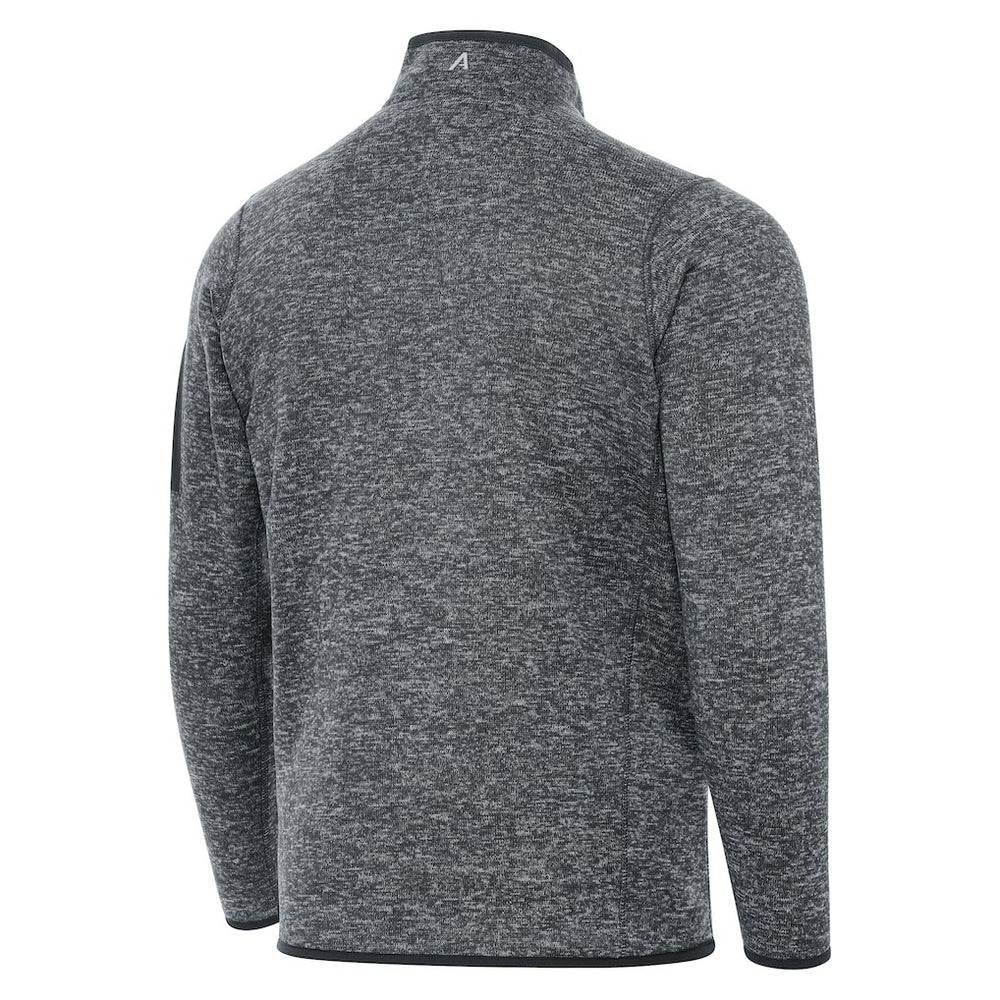 Orlando Magic Antigua New Logo Fortune Quarter-Zip Pullover Jacket Heather Gray - NBA