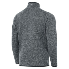 Orlando Magic Antigua New Logo Fortune Quarter-Zip Pullover Jacket Heather Gray - NBA
