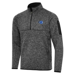 Orlando Magic Antigua New Logo Fortune Quarter-Zip Pullover Jacket Heather Black - NBA