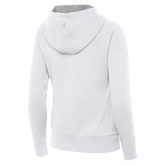 Orlando Magic Antigua Women's New Logo Victory Full-Zip Hooded Sweatshirt White - NBA