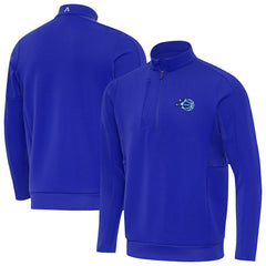 Orlando Magic Antigua New Logo Generation Quarter-Zip Pullover Top Royal - NBA