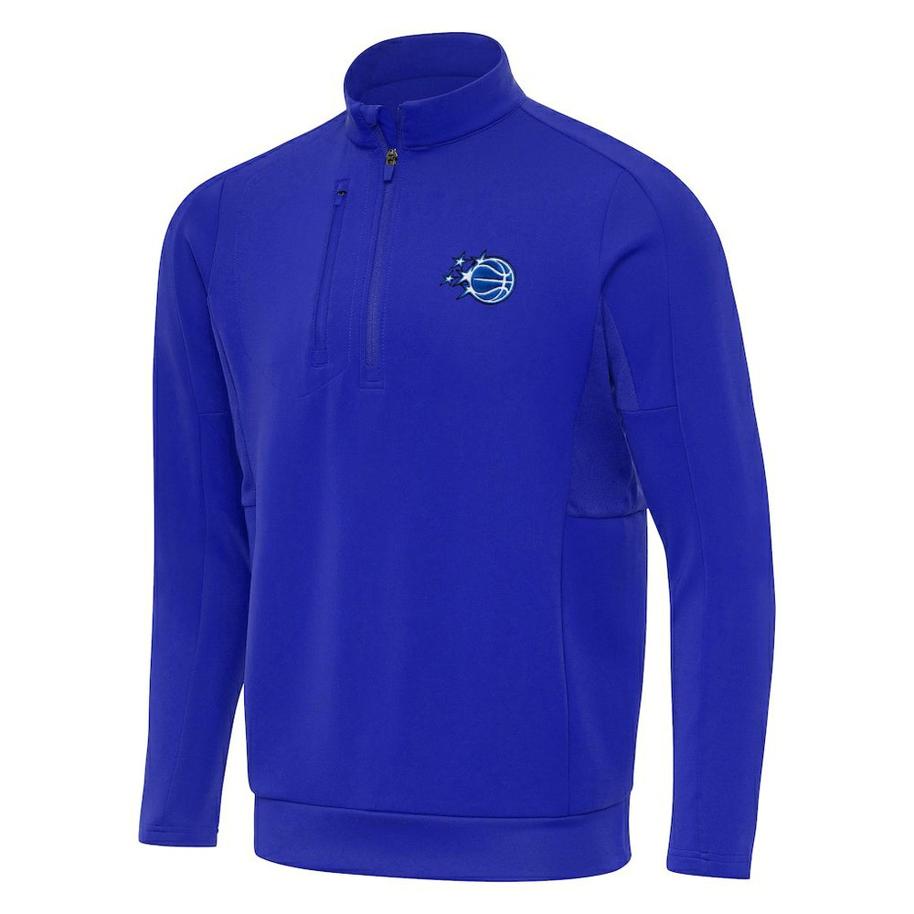 Orlando Magic Antigua New Logo Generation Quarter-Zip Pullover Top Royal - NBA