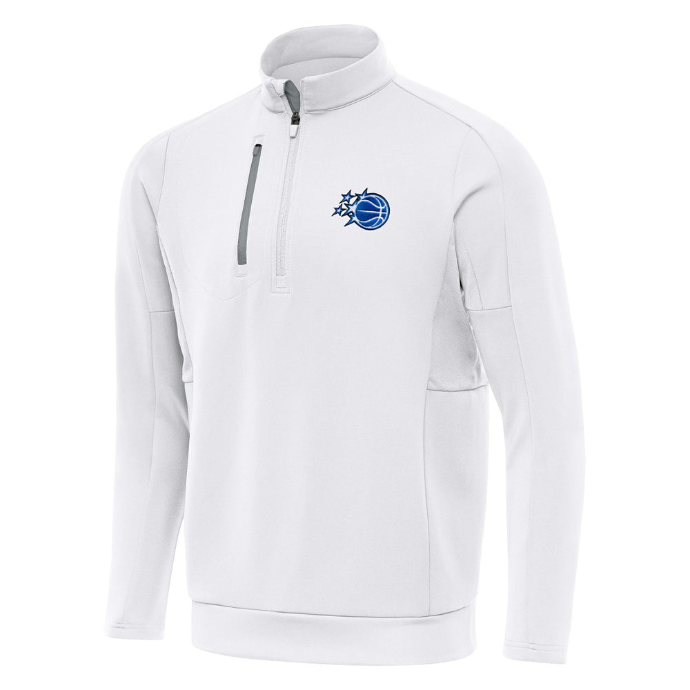 Orlando Magic Antigua New Logo Generation Quarter-Zip Pullover Top White - NBA