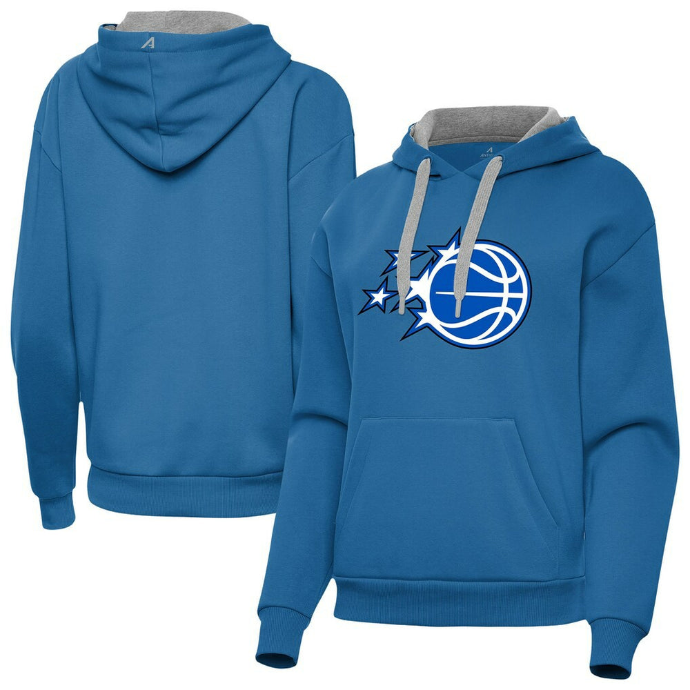Orlando Magic Antigua Women's New Logo Victory Pullover Hoodie Blue - NBA