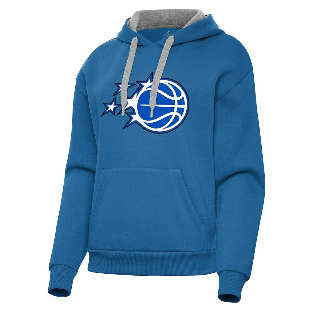 Orlando Magic Antigua Women's New Logo Victory Pullover Hoodie Blue - NBA