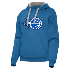 Orlando Magic Antigua Women's New Logo Victory Pullover Hoodie Blue - NBA