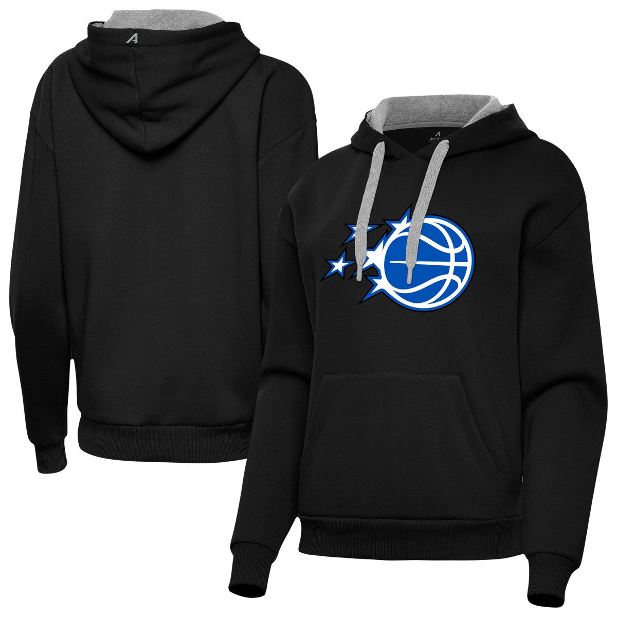 Orlando Magic Antigua Women's New Logo Victory Pullover Hoodie Black - NBA