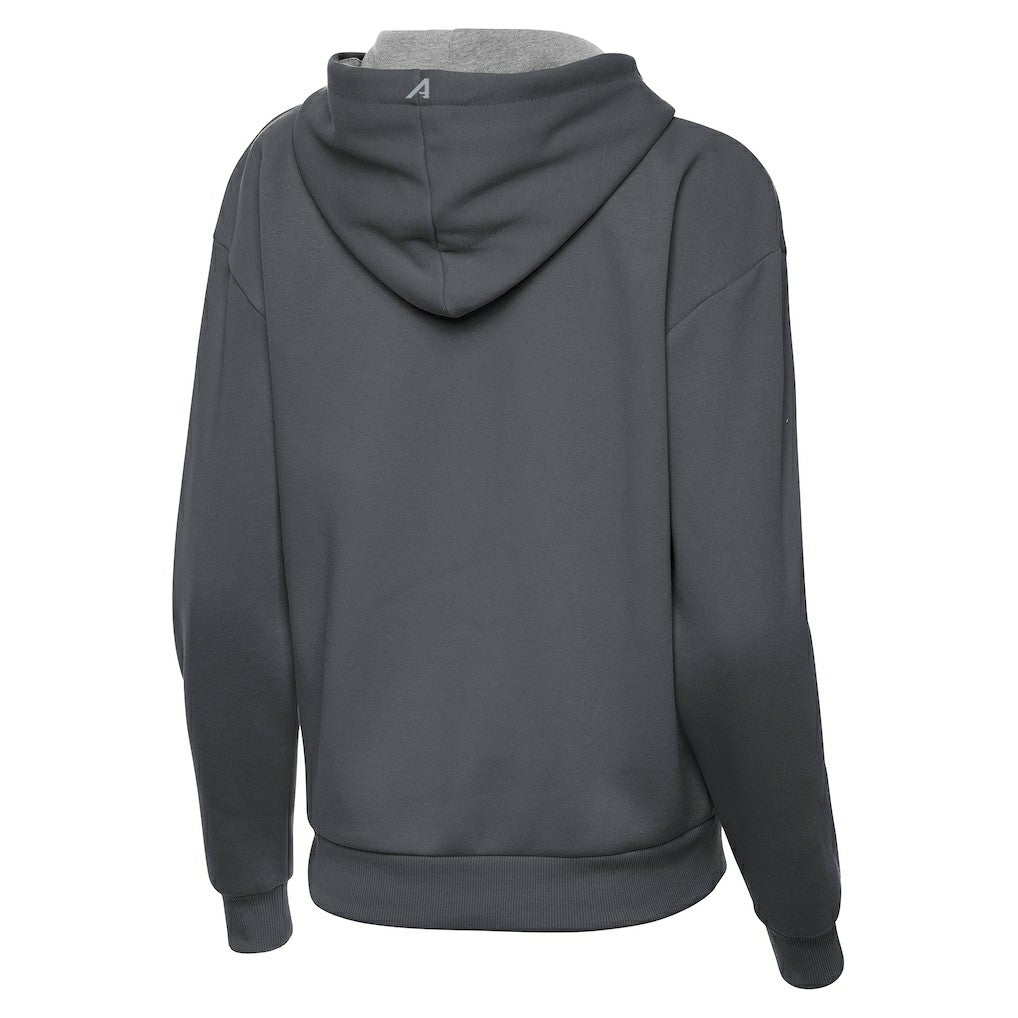 Orlando Magic Antigua Women's New Logo Victory Pullover Hoodie Charcoal - NBA
