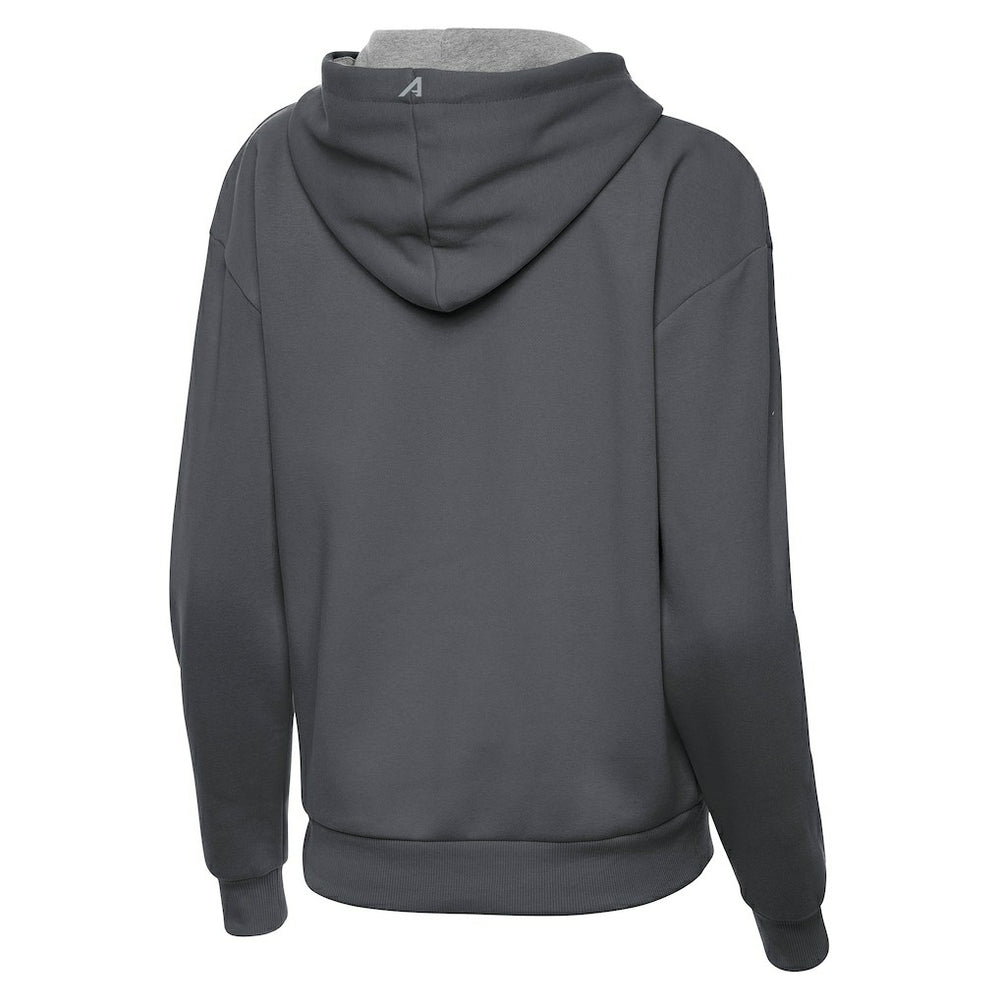 Orlando Magic Antigua Women's New Logo Victory Pullover Hoodie Charcoal - NBA