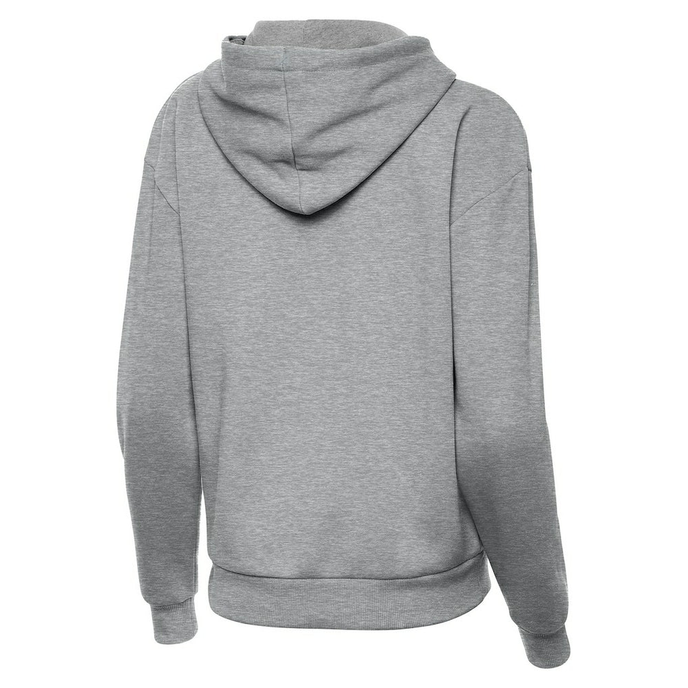 Orlando Magic Antigua Women's New Logo Victory Pullover Hoodie Heather Gray - NBA