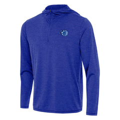 Orlando Magic Antigua New Logo Tidy Quarter-Zip Hoodie Heather Royal - NBA