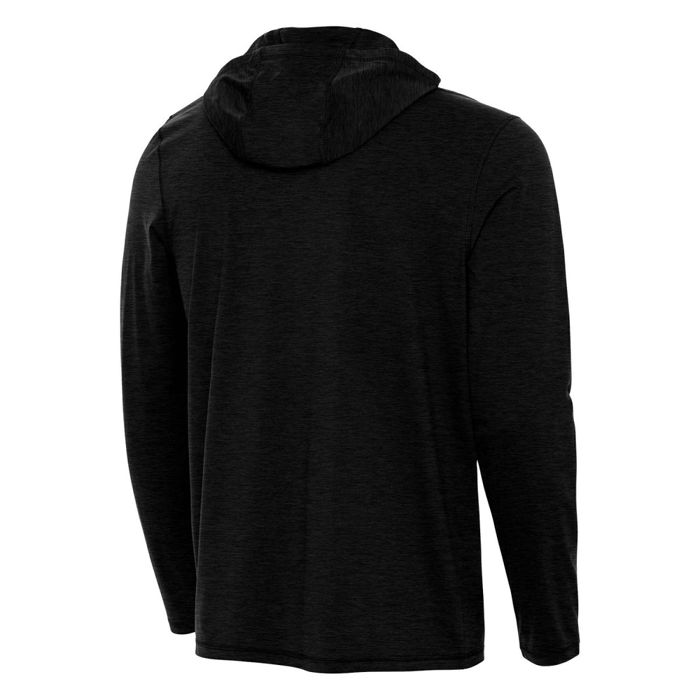Orlando Magic Antigua New Logo Tidy Quarter-Zip Hoodie Heather Black - NBA