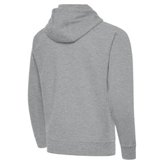 Orlando Magic Antigua New Logo Tall Victory Full-Zip Hooded Sweatshirt Heather Gray - NBA