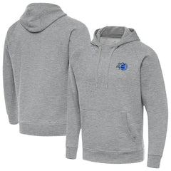 Orlando Magic Antigua New Logo Tall Victory Pullover Hoodie Heather Gray - NBA