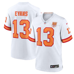 Mike Evans '76 Tampa Bay Buccaneers 50th Season Game Jersey White | Nike for Sale