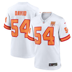 Lavonte David '76 Tampa Bay Buccaneers 50th Season Game Jersey White | Nike for Sale