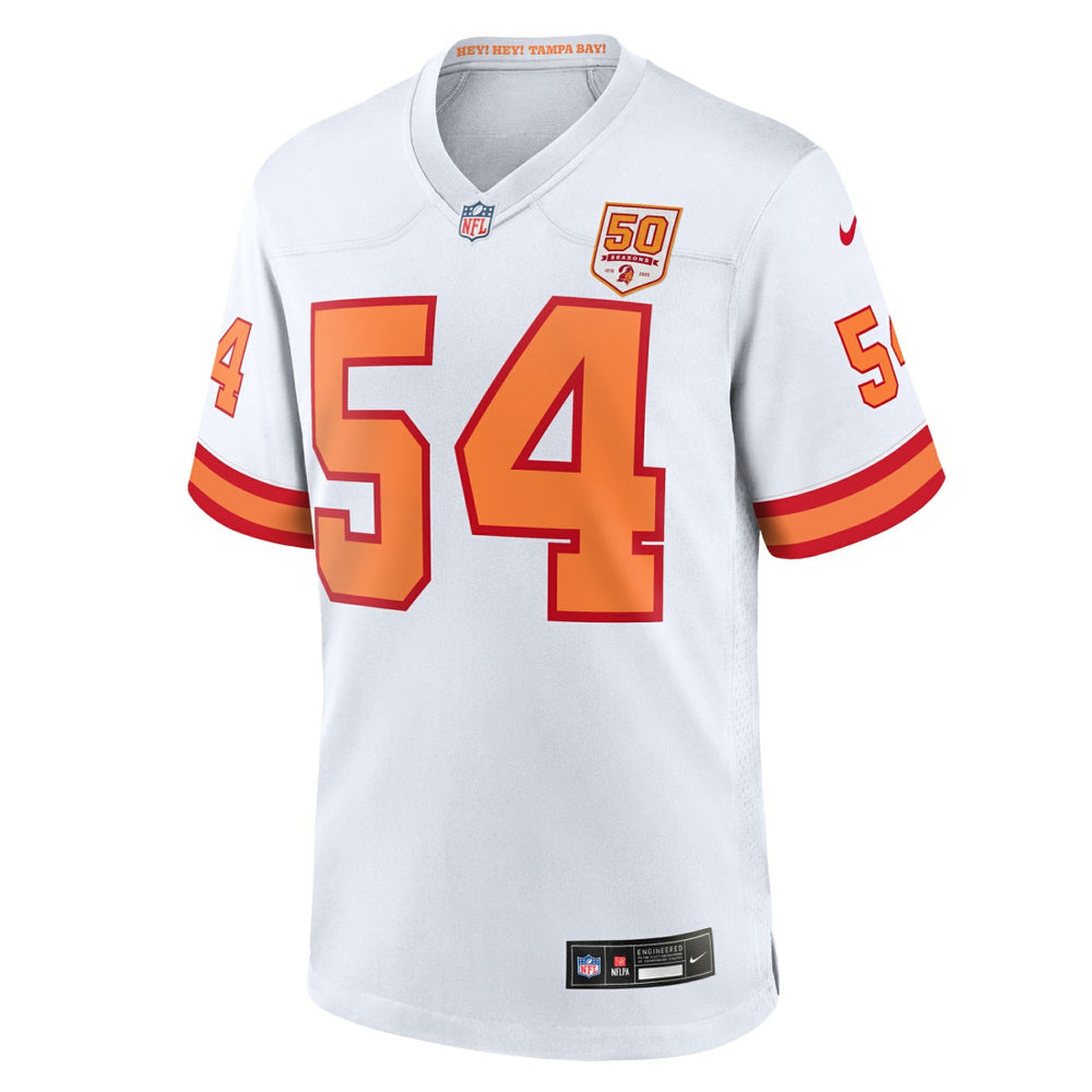 Lavonte David '76 Tampa Bay Buccaneers 50th Season Game Jersey White | Nike for Sale