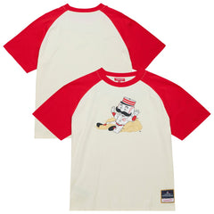 Cincinnati Reds Mitchell & Ness Women's Boyfriend Raglan T-Shirt - MLB