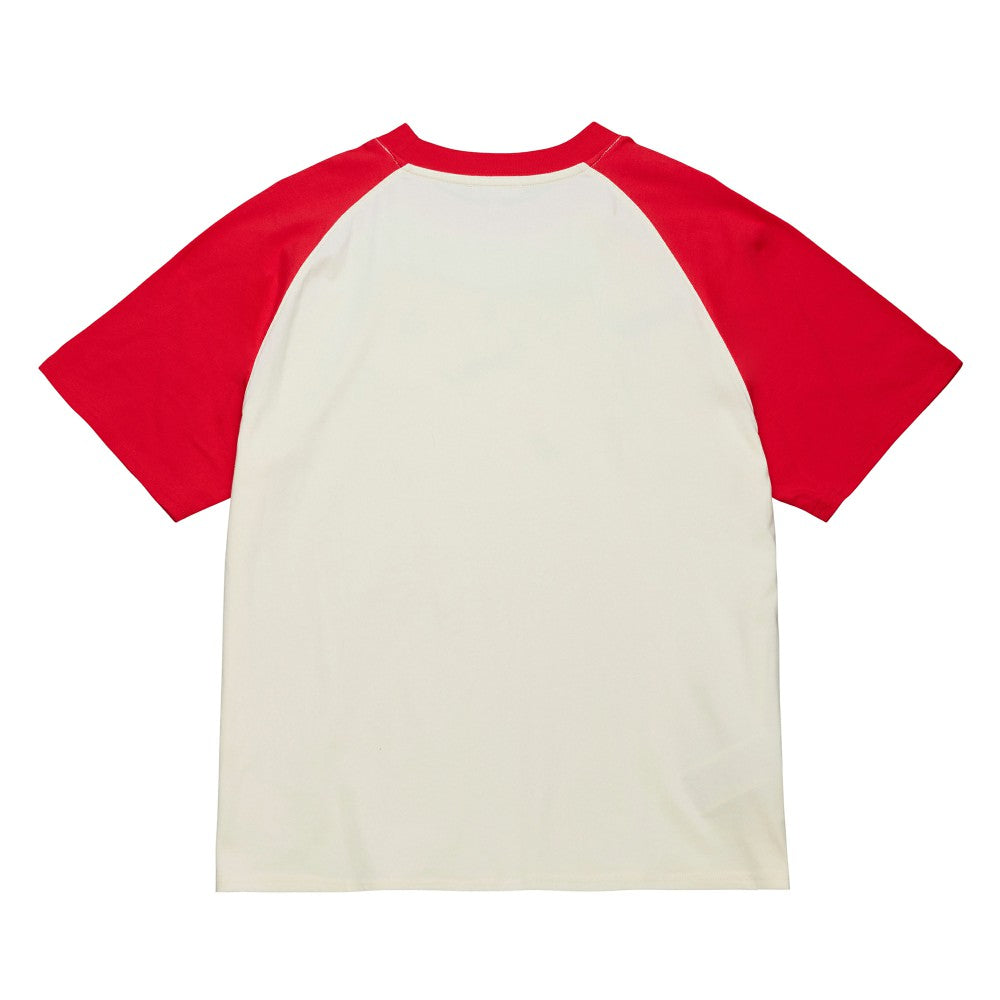 Cincinnati Reds Mitchell & Ness Women's Boyfriend Raglan T-Shirt - MLB