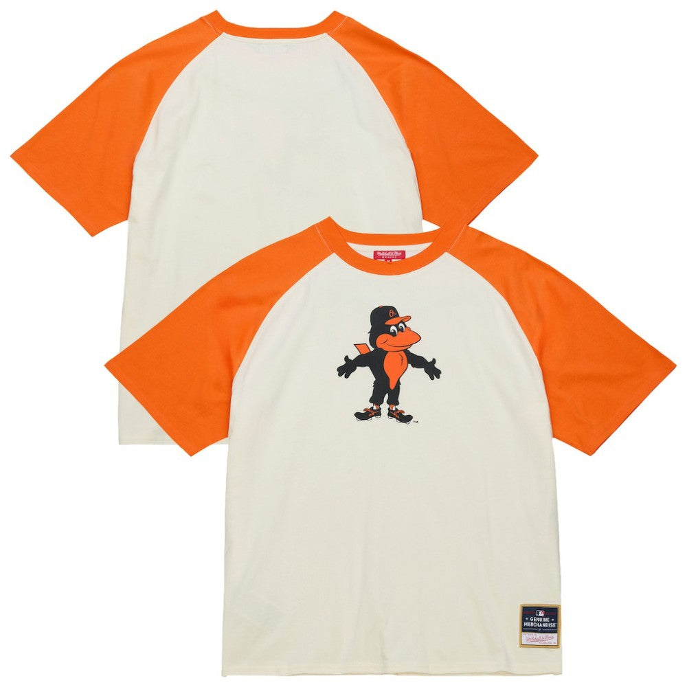 Baltimore Orioles Mitchell & Ness Women's Boyfriend Raglan T-Shirt - MLB