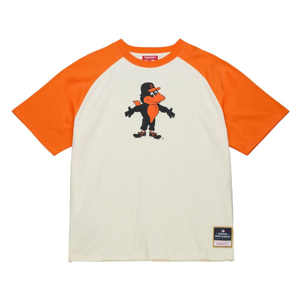 Baltimore Orioles Mitchell & Ness Women's Boyfriend Raglan T-Shirt - MLB