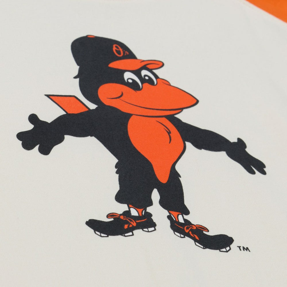 Baltimore Orioles Mitchell & Ness Women's Boyfriend Raglan T-Shirt - MLB