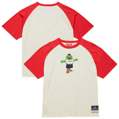Boston Red Sox Mitchell & Ness Women's Boyfriend Raglan T-Shirt - MLB