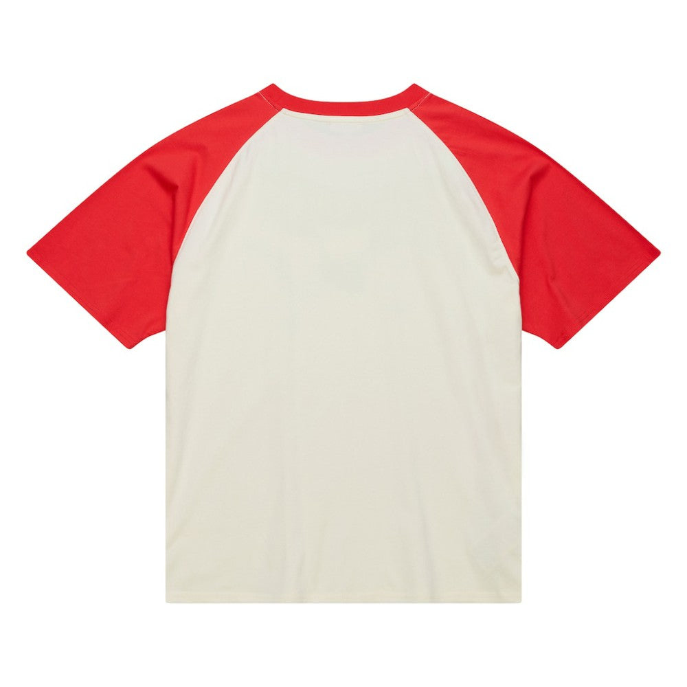 Boston Red Sox Mitchell & Ness Women's Boyfriend Raglan T-Shirt - MLB