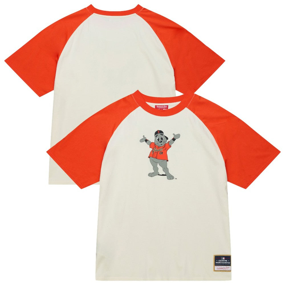 San Francisco Giants Mitchell & Ness Women's Boyfriend Raglan T-Shirt - MLB