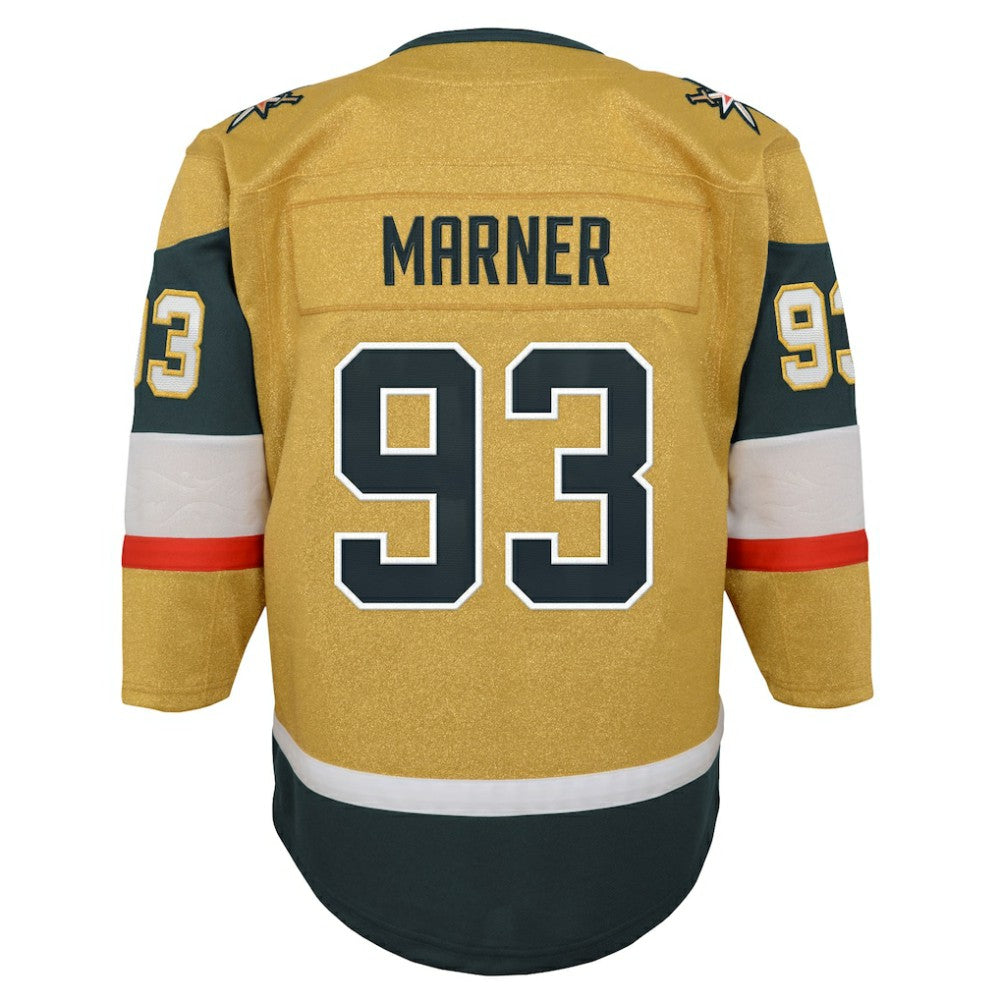 Mitch Marner Vegas Golden Knights Outerstuff Youth Premier Player Jersey - Gold - NHL