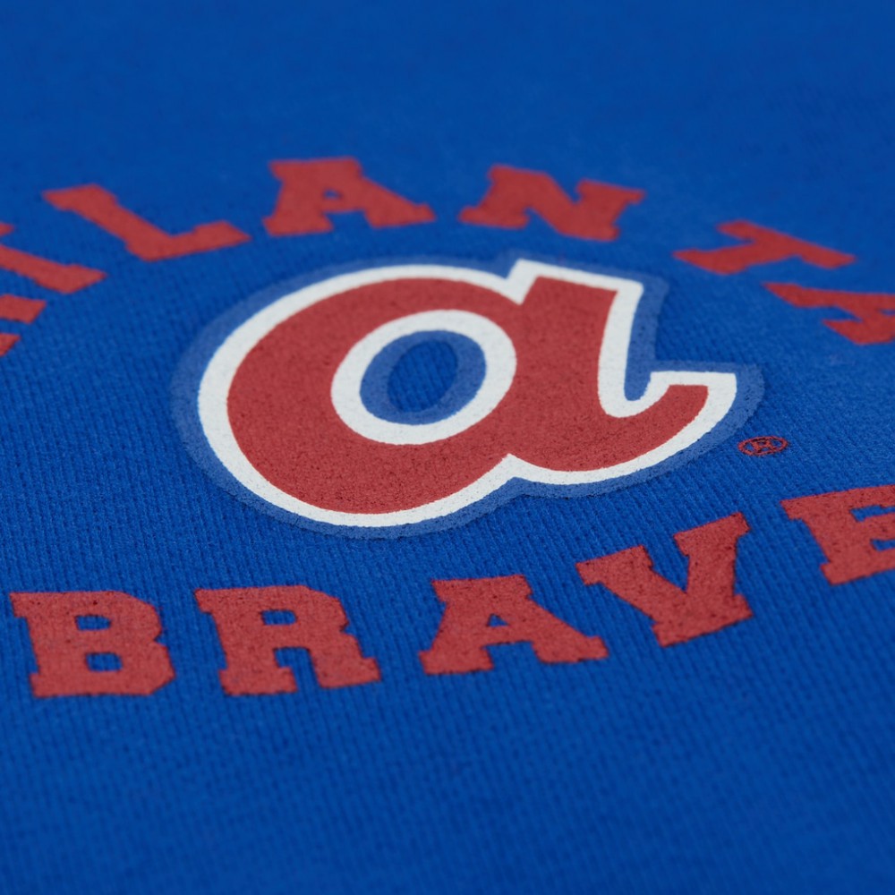 Atlanta Braves Mitchell & Ness Women's Cooperstown Collection Crewneck Sweatshirt - MLB