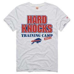 Buffalo Bills Homage 2025 Hard Knocks Training Camp Tri-Blend T-Shirt Ash | NFL